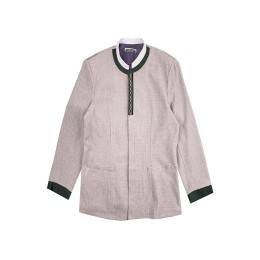 Manufacture of men's long-sleeved housekeeping cleaning clothes Fashion design contrast color cuffs breathable hotel cleaning clothes Executive room work clothes shop SKHH022 Manufacture of men's long-sleeved housekeeping cleaning clothes Fashion design contrast color cuffs breathable hotel cleaning clothes Executive room work clothes shop SKHH022